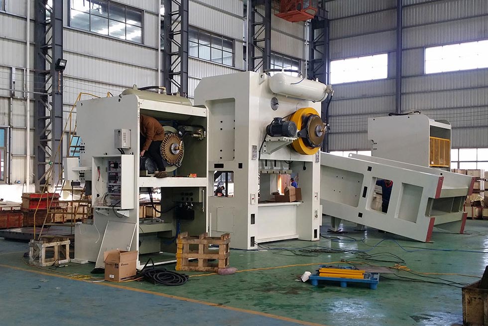 開式雙曲軸精密沖床生產